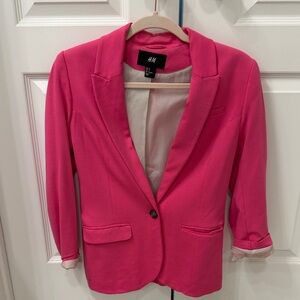 H&M Vibrant Pink Women's Blazer